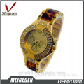 new vogue style fashion lady watches, alloy with plastic watches